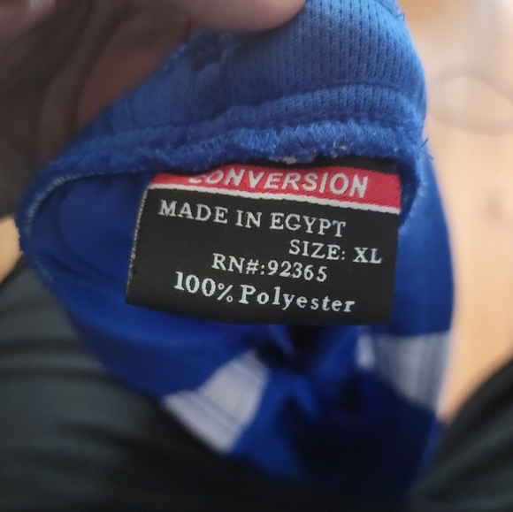 Blue Drawstring shorts - Picture 3 of 6